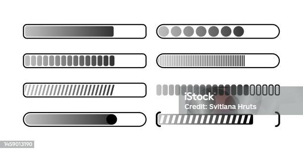 Loading Indicator Loading Signs In Different Design System Software ...