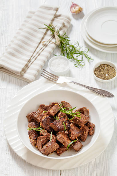 istock seared juicy new york strip steak bites 1459016132