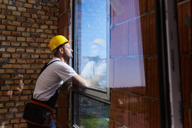 istock Manual worker relaxing by the window at construction site. 1459017997
