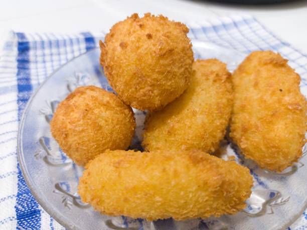 istock Gemblong, a Javanese croquette made from cassava 1459021123