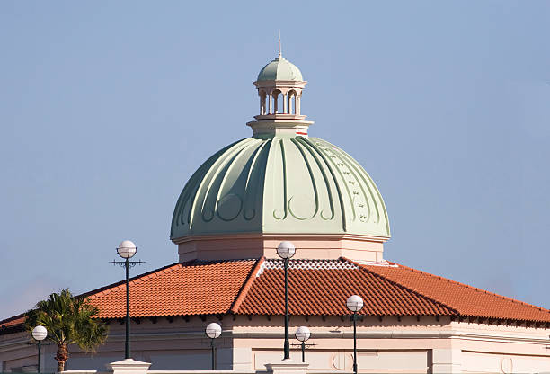 Domed roof stock photo