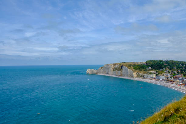 istock Etretat Hills Landscape 1459025139