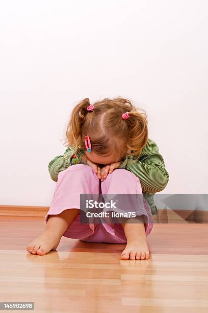 Unhappy Baby Girl Stock Photo - Download Image Now - Anger, Barefoot, Brat