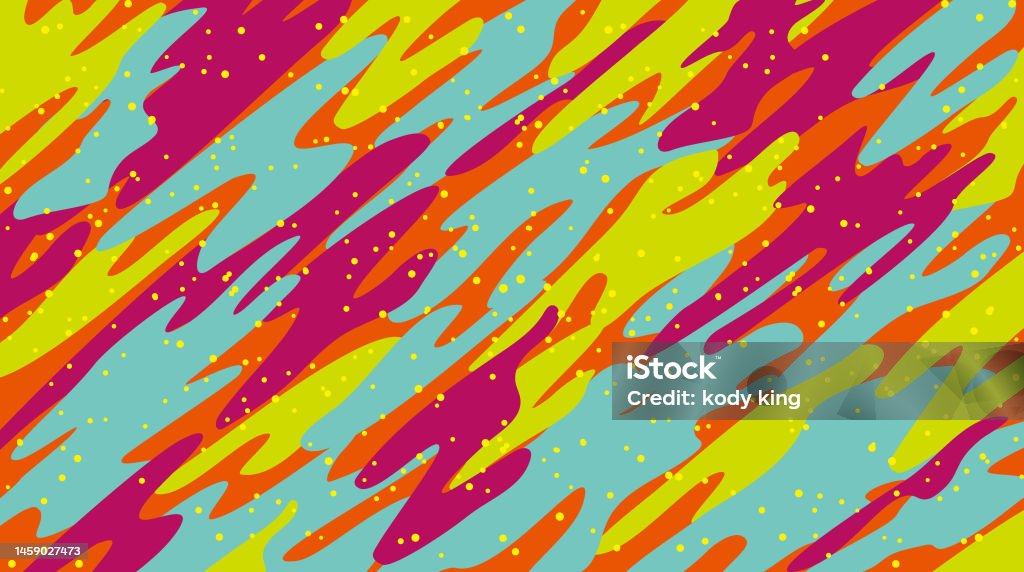 Distorted Vector Graphics Irregular Distorted Colorful Vector Background Stock Illustration ...