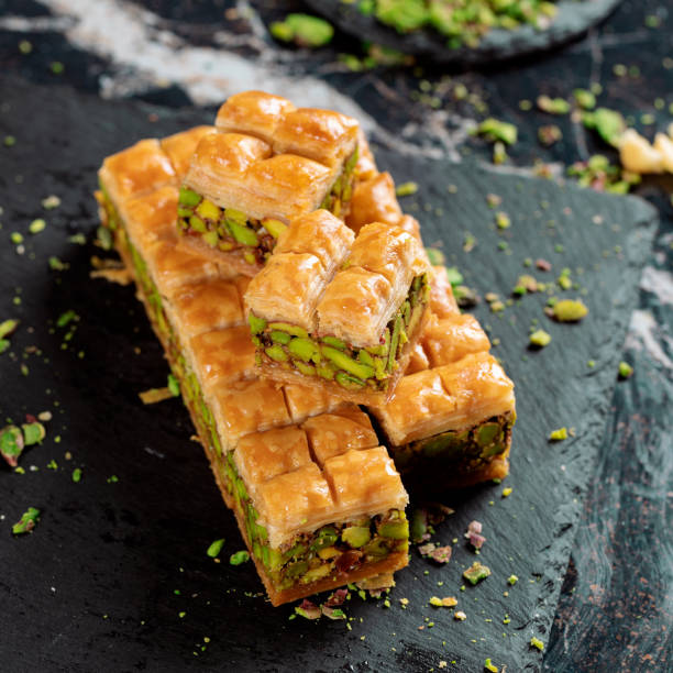 istock Arabian Turkish sweets baklava desserts 1459030760