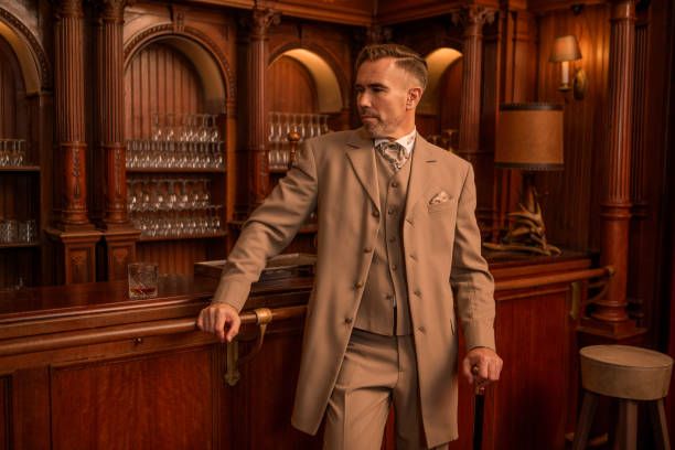 istock A handsome elegant 1920s style gentleman in a luxury stately home 1459030768
