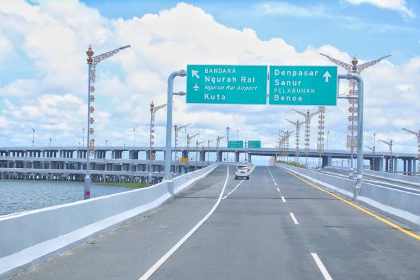 istock Nusa Dua Bali Toll Road. 1459030906