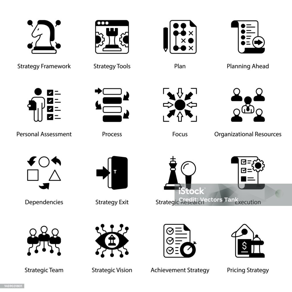 Strategy Framework Strategy Tools Plan Planning Ahead Personal ...