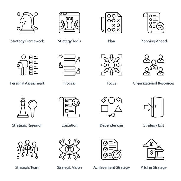 Strategy System Vector 660+ Execution Strategy Illustrations, Royalty-Free Vector Graphics ...