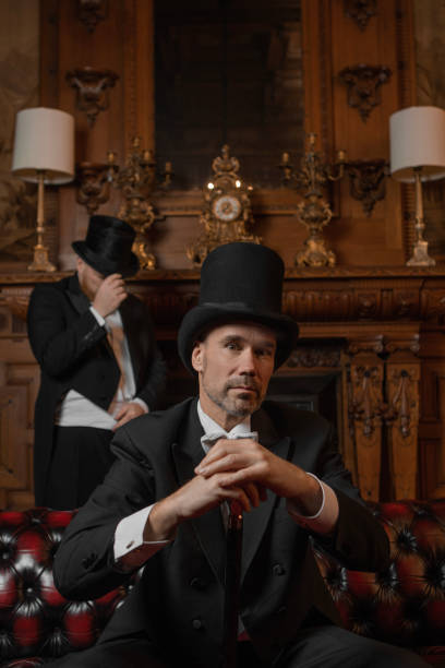istock A handsome elegant 1920s style gentleman in a luxury stately home 1459031971
