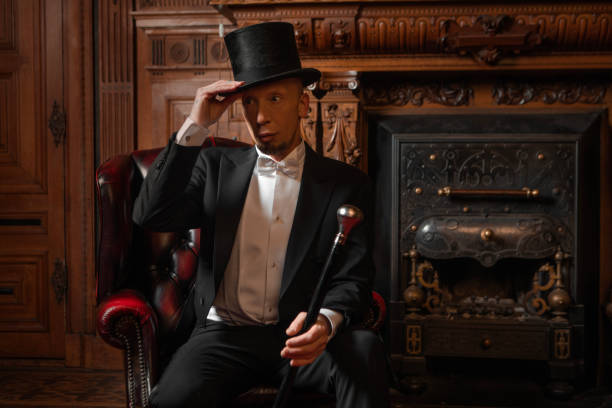 istock A handsome elegant 1920s style gentleman in a luxury stately home 1459033329