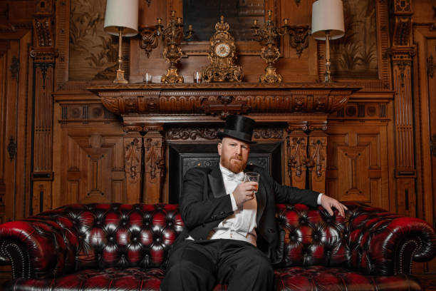 istock A handsome elegant 1920s style gentleman in a luxury stately home 1459033994