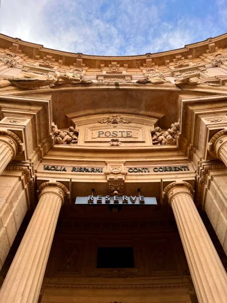 istock The Italian post office building in Milan 1459036559
