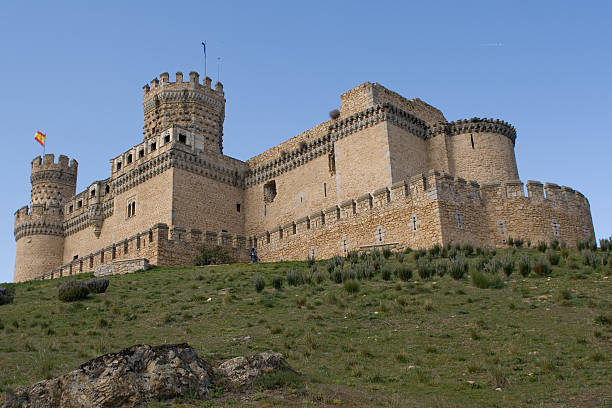 Castle fo Mendoza stock photo