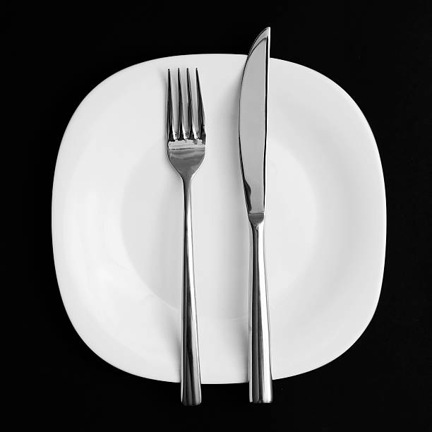 Fork and knife. stock photo