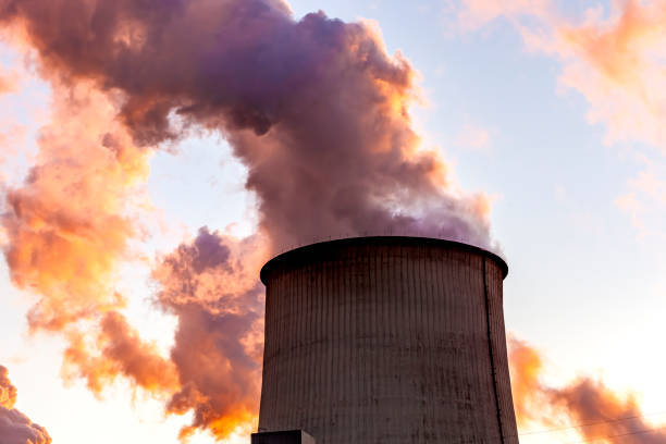 istock Chimney of a Power Plant 1459044292