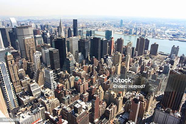 Manhattan Panoramę - zdjęcia stockowe i więcej obrazów Ameryka - Ameryka, Architektura, Biznes