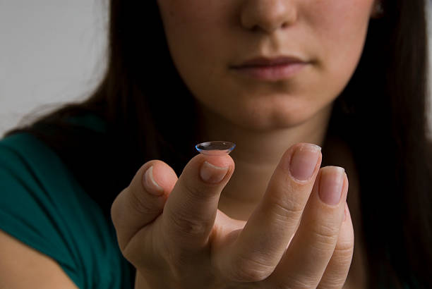 istock young woman with contactlenses 145904639