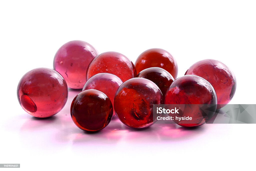 Red Marbles Stock Photo - Download Image Now - Marbles, Red, Toy - iStock