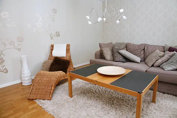 Modern Scandinavian livingroom