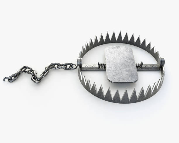 istock Animal Hunting Trap Open 1459051687