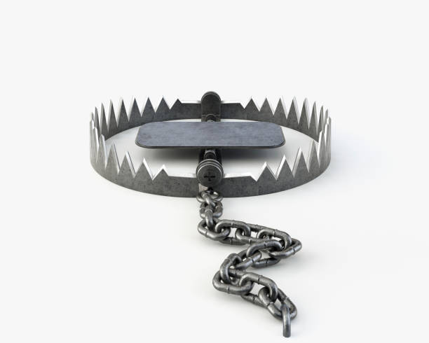 istock Animal Hunting Trap Open 1459051690