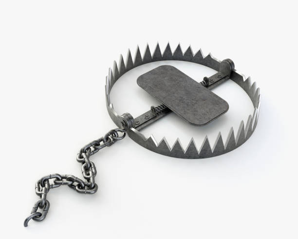 istock Animal Hunting Trap Open 1459051711