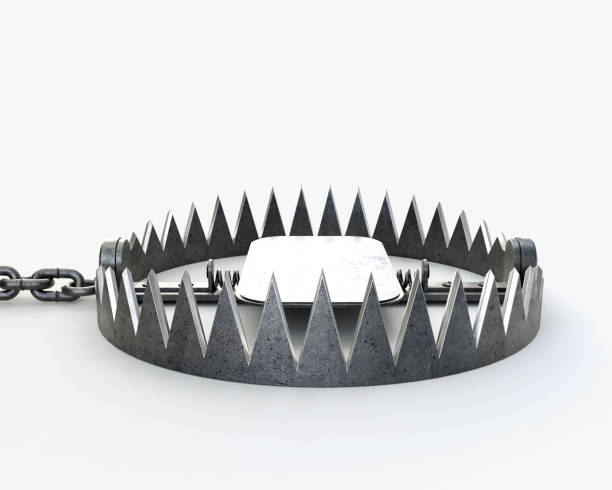istock Animal Hunting Trap Open 1459051714