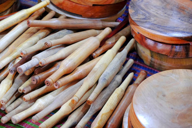 Indian Wooden kitchenware handycraft, made by Indian handycraft