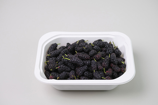 healthy and fresh delicious fruit mulberry