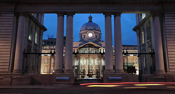 Photo of The entrance to a Government Building