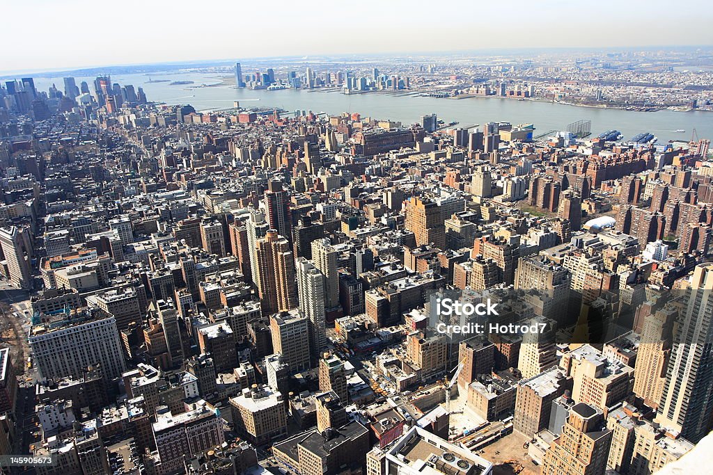 Panorama Manhattanu - Zbiór zdjęć royalty-free (Architektura)