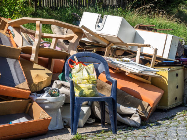 istock Garbage and bulky waste on a street 1459057489