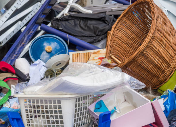 istock Garbage and bulky waste on a street 1459057516
