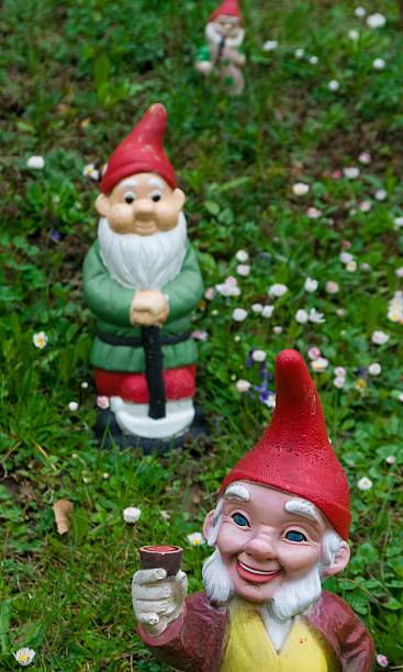 istock Hiking Garden Gnomes 145906127