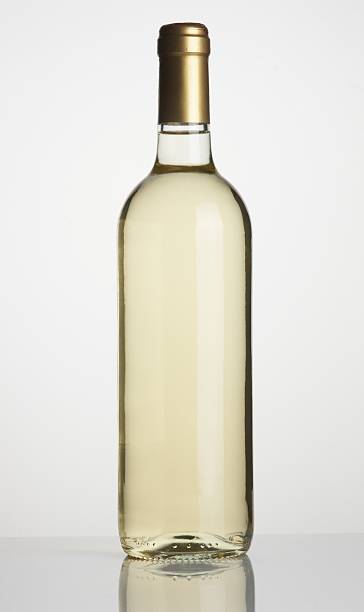 White wine stock photo