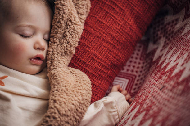 Happy baby to bed