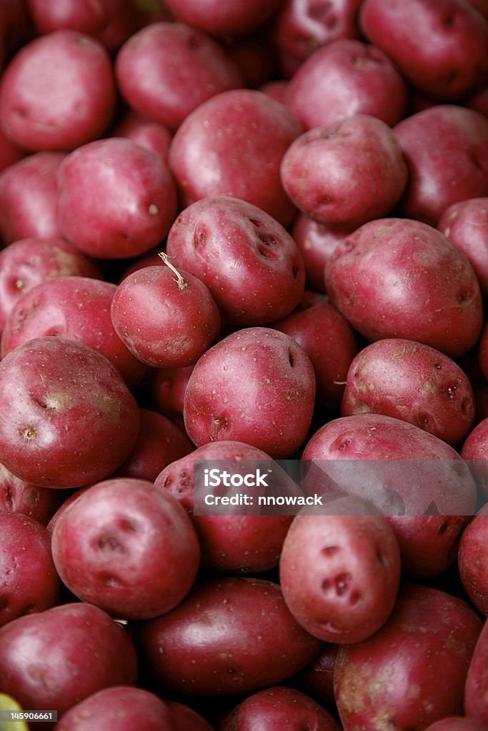 Red ziemniaki - Zbiór zdjęć royalty-free (Czerwony ziemniak)
