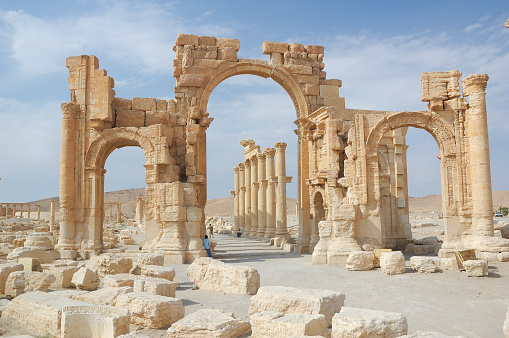 Ruin of the 2nd cenury AD - Palmyra 