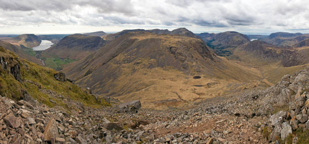 Great Gable Viewpoint stock photo