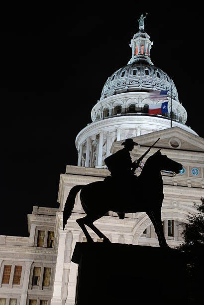 istock Texan Statue at Texas State Capitol Building 145906757
