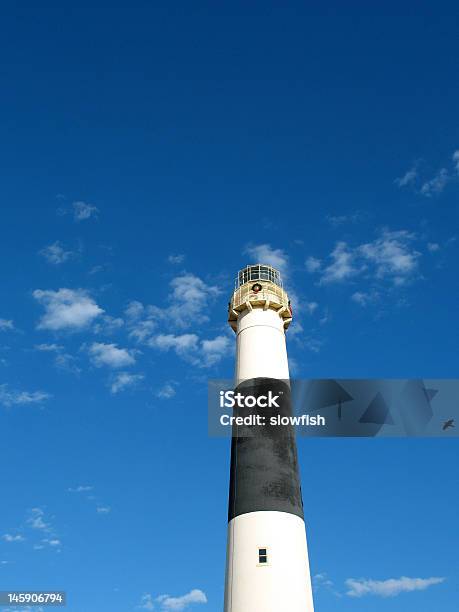 Photo libre de droit de Phare Absecon banque d'images et plus d'images libres de droit de Phare - Phare, Allée couverte de planches, Atlantic City