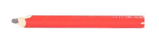 istock Carpenter pencil, isolated on white background 1459069461