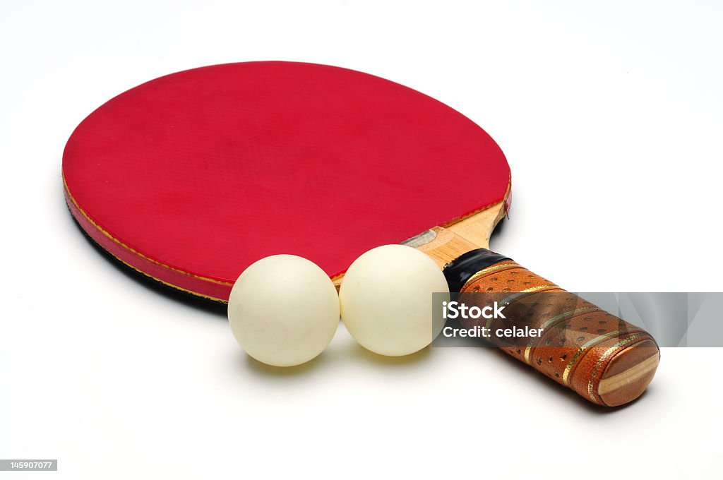 Ping-ponga Rakieta z dwoma Piłka do tenisa - Zbiór zdjęć royalty-free (Bez ludzi)