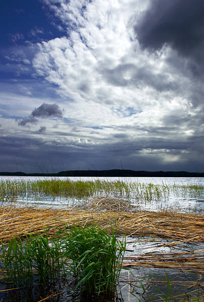 Seliger Jezioro w burzliwe pogoda – zdjęcie