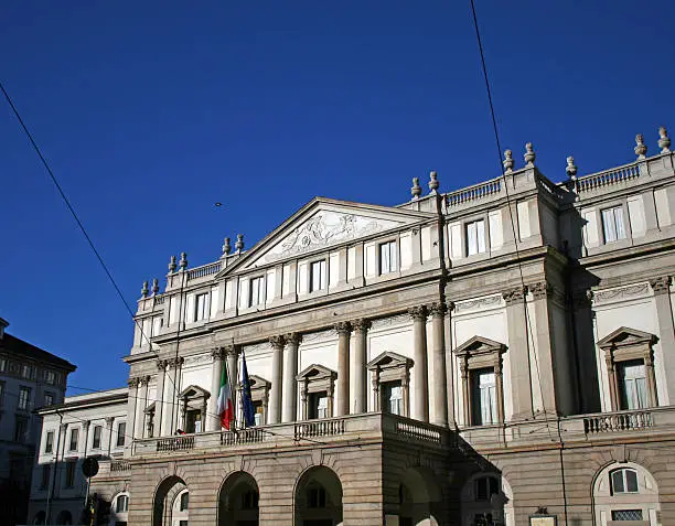 The major theatre of italy, situated in milan.