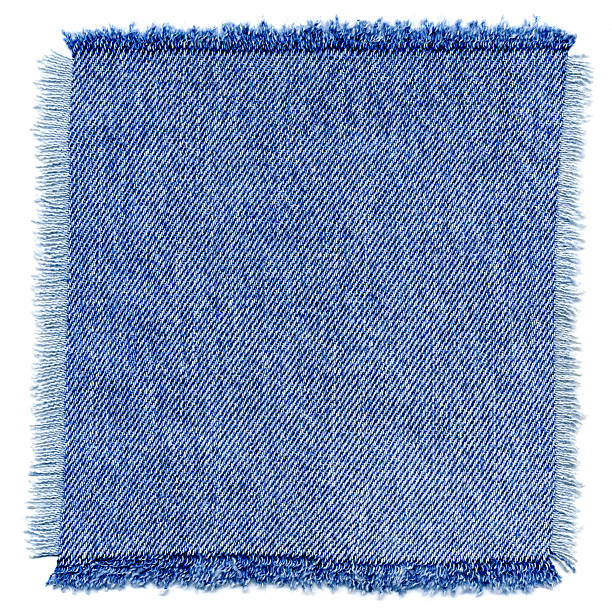 A very high resolution image of a piece of material from a pair of denim jeans