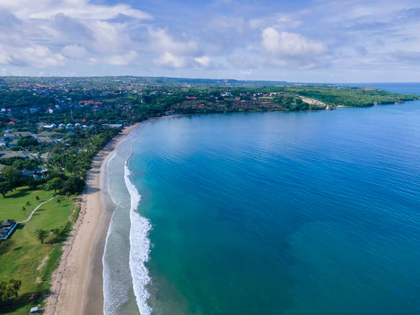 istock Aerial view of Jimbaran beach 1459081380