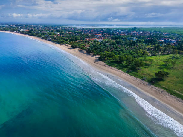 istock Aerial view of Jimbaran beach 1459081589