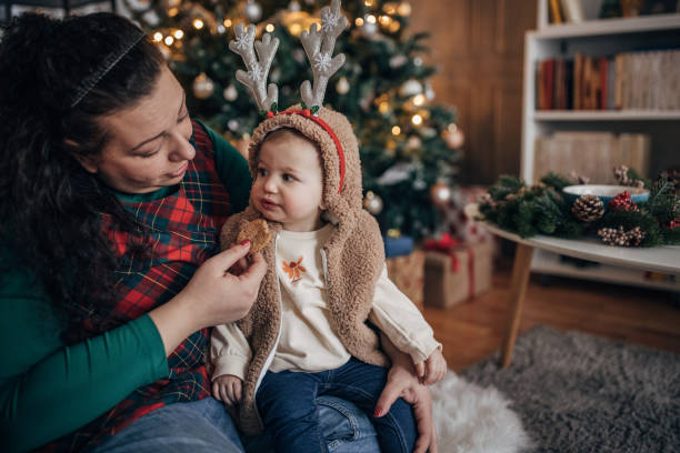 istock Mom and baby daughter 1459082105